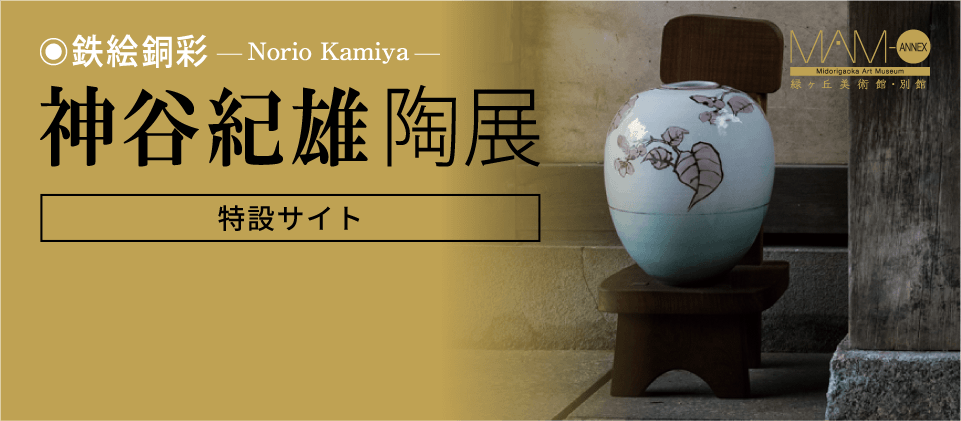 壷中在宙「鉄絵銅彩 神谷 紀雄 陶展」［特設サイト］